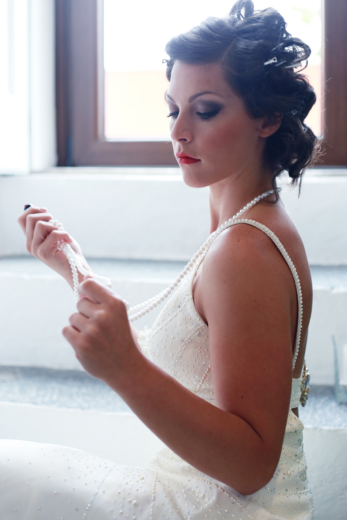Collana di perle per la sposa